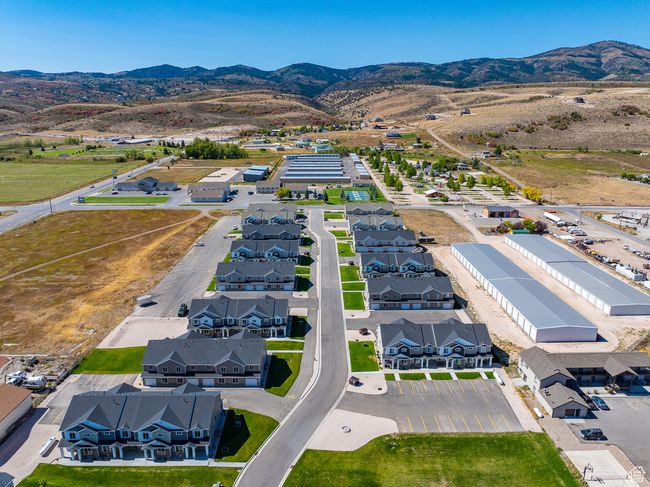 Aerial view featuring a mountain view | Image 23