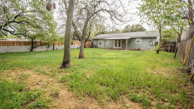 View of yard with a fenced backyard and Pecan Trees | Image 22