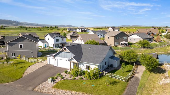 Aerial perspective of suburban area with mountains | Image 44