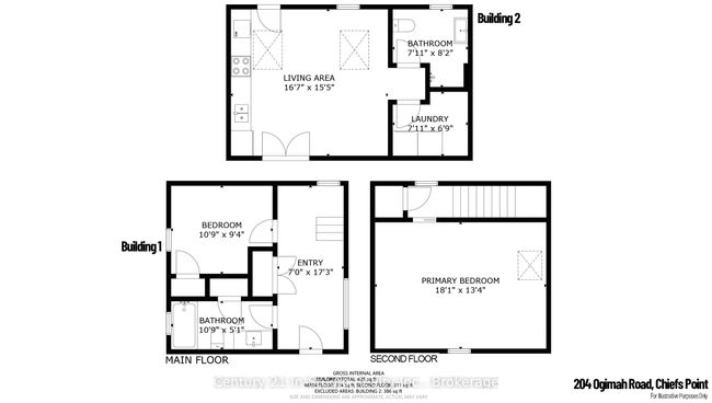 204 Ogimah Rd, House other with 2 bedrooms, 2 bathrooms and 10 parking in South Bruce Peninsula ON | Image 50