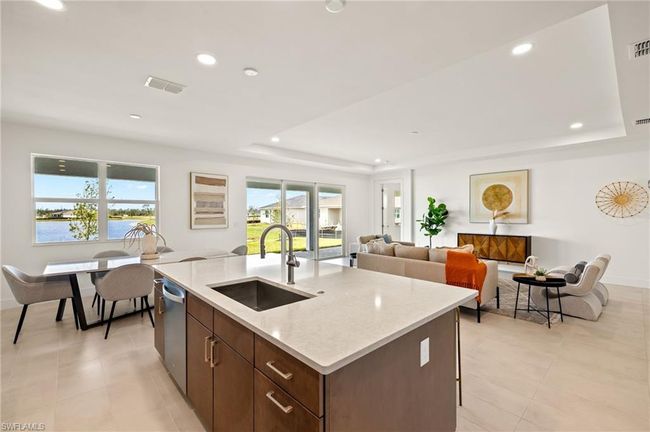 Stunning kitchen layout with gorgeous water views | Image 7
