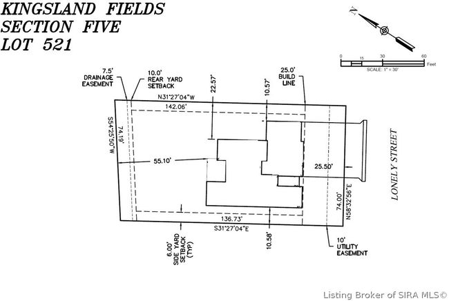 LOT-521 - 609 Lonely Street, Home with 4 bedrooms, 3 bathrooms and null parking in Memphis IN | Image 38