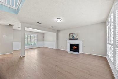 Gas fireplace in the living room. | Image 3