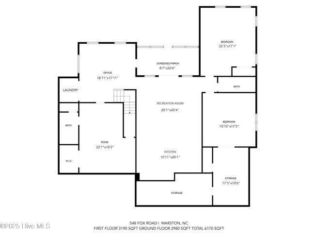 548 Fox Rd, House other with 4 bedrooms, 5 bathrooms and 2 parking in Marston NC | Image 16