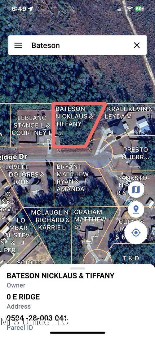 0 E Ridge Dr, Saucier, MS, 39574 | Card Image