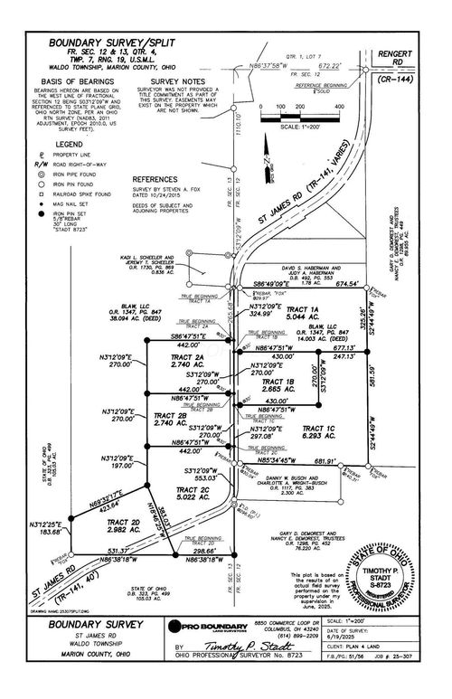 1B Saint James Rd, Waldo, OH, 43356 | Card Image