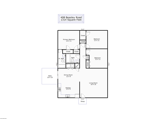 408 Beasley Rd, Wilmington, NC, 28409-2607 | Card Image