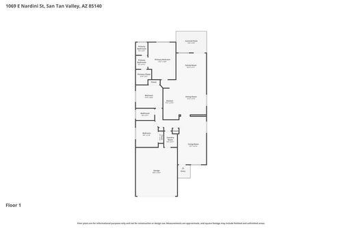 1069 E Nardini St, San Tan Valley, AZ, 85140-7405 | Card Image