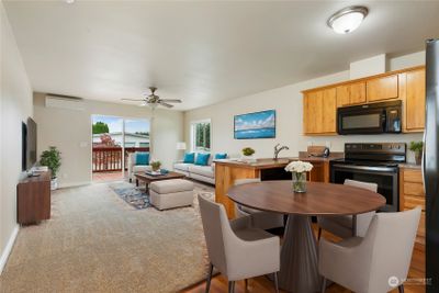 Staged living room and dining area | Image 3