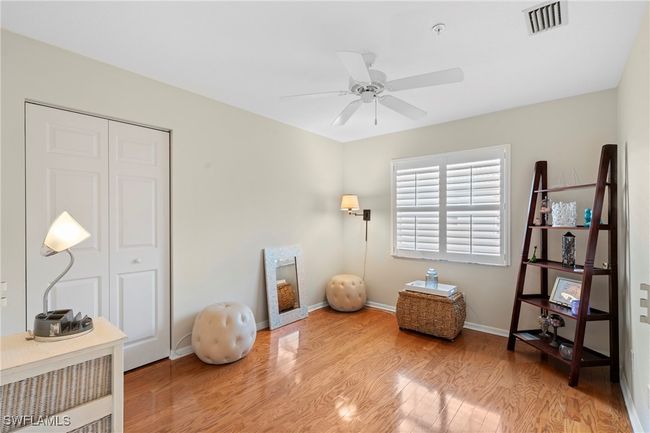 3rd bedroom currently used as multi purpose room with doors removed. Doors can be reinstalled for 3BR. Doors located in garage | Image 22