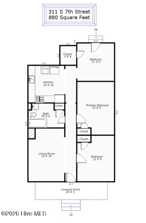 311 S 7th St, Wilmington, NC, 28401-4621 | Card Image
