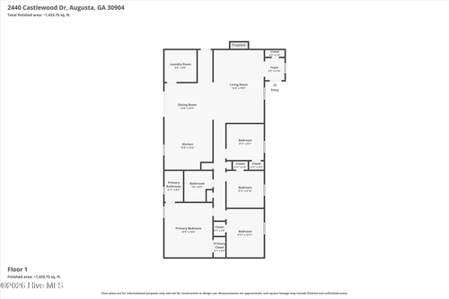 2440 Castlewood Dr, Augusta, GA, 30904-3329 | Card Image