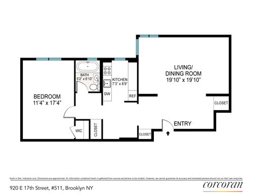 511-920 E 17th St, Brooklyn, NY, 11230-3731 | Card Image
