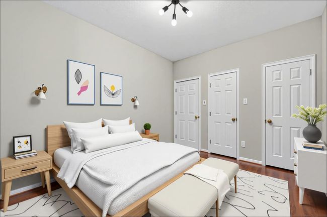 Cozy and inviting, Bedroom no.3 features ample closet space, elegant lighting, and stylish decor for a serene retreat. | Image 27