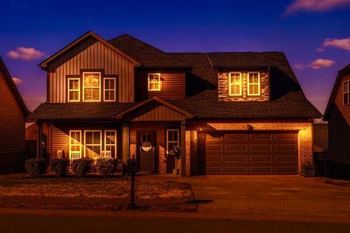 1343 Golden Eagle Way, Clarksville, TN, 37040-1417 | Card Image