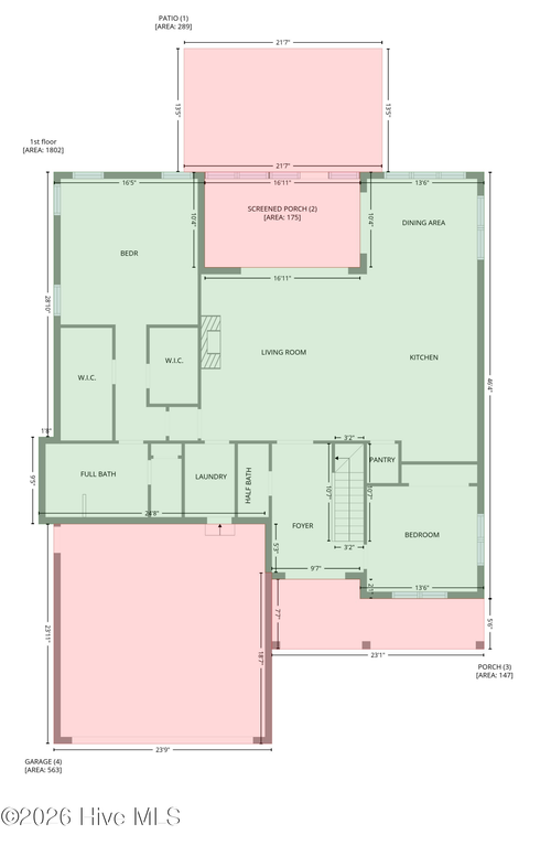 1016 Cranford Dr, Wilmington, NC, 28411-1500 | Card Image