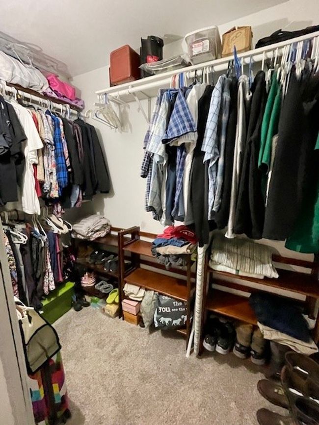 walk in primary closet | Image 20