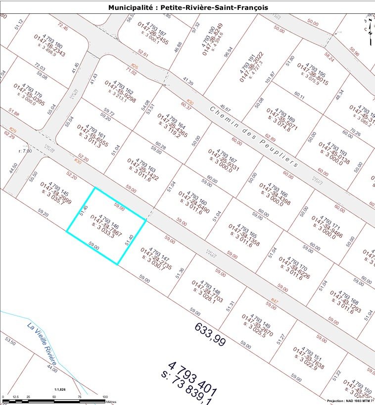 Land in Petite-Rivière-Saint-François