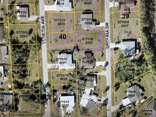 LOT 43 Orduna Dr, NORTH PORT, FL, 34287 | Card Image