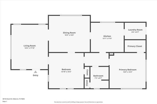 308 W Heard St, House other with 2 bedrooms, 1 bathrooms and null parking in Cleburne TX | Image 20