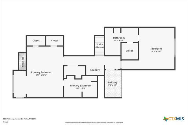 9206 Flickering Shadow Dr, Townhouse with 3 bedrooms, 3 bathrooms and null parking in Dallas TX | Image 29