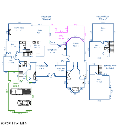 2009 Balmoral Pl, Wilmington, NC, 28405-6212 | Card Image