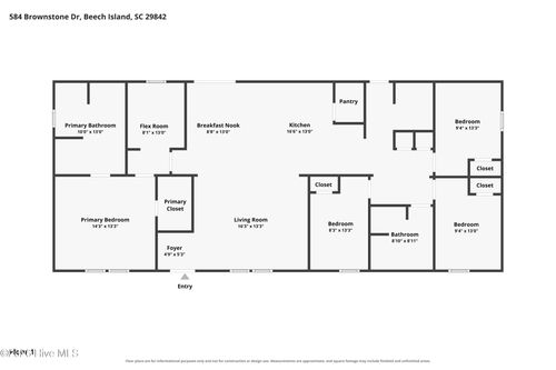584 Brownstone Dr, Beech Island, SC, 29842-7216 | Card Image