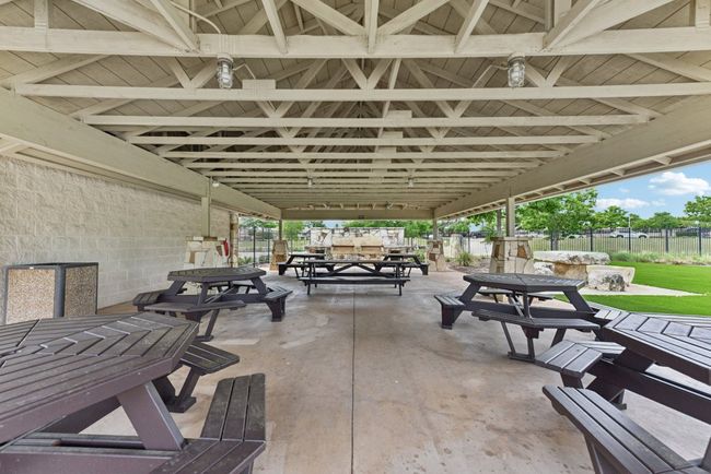 Covered picnic area at the community pool area | Image 36