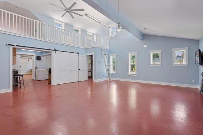 Upper level sq footage is approximately 400 sq ft and not included in finished garage sq ft | Image 47