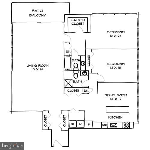 1b-1203-1815 John F Kennedy Boulevard, PHILADELPHIA, PA, 19103 | Card Image