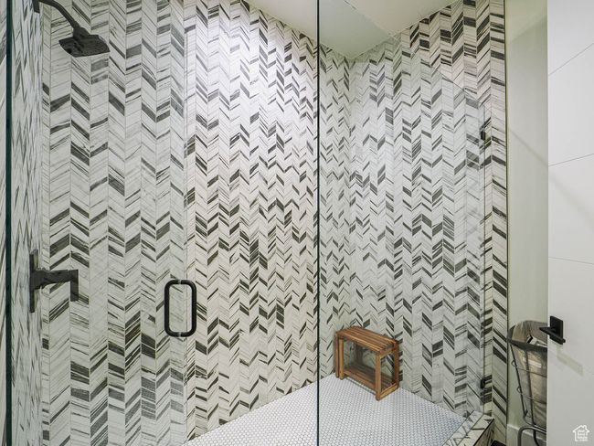 Full bathroom featuring a shower stall | Image 89