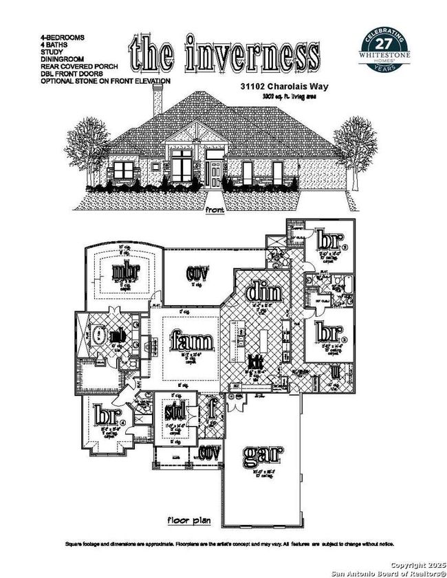 31102 Charolais Way, House other with 4 bedrooms, 4 bathrooms and null parking in Bulverde TX | Image 26