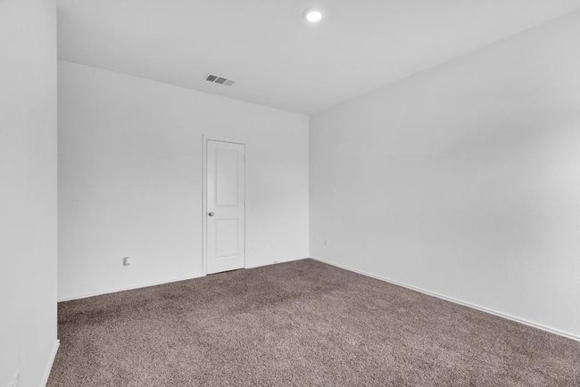 Spare room with baseboards, carpet flooring, visible vents, and recessed lighting | Image 14