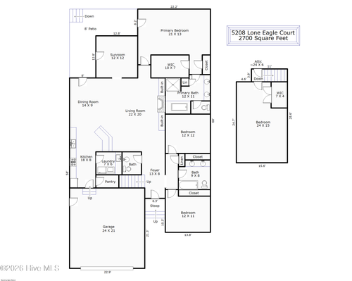 5208 Lone Eagle Ct, Wilmington, NC, 28409-3993 | Card Image