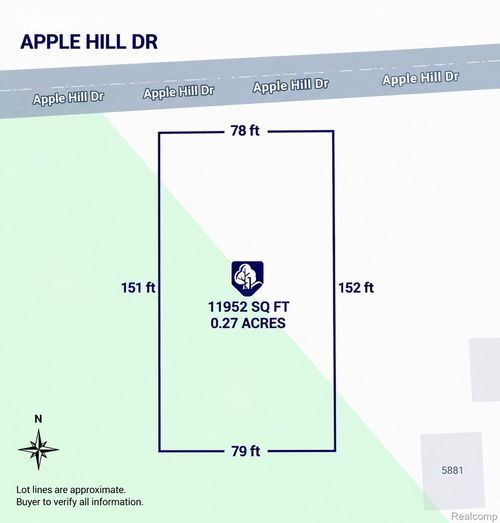 5897 Apple Hill Dr, Lake, MI, 48632-9223 | Card Image