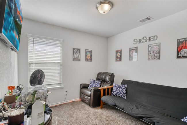 Sitting room featuring carpet floors | Image 29