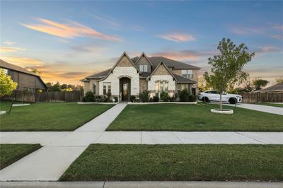 French country style house with a lawn | Image 2