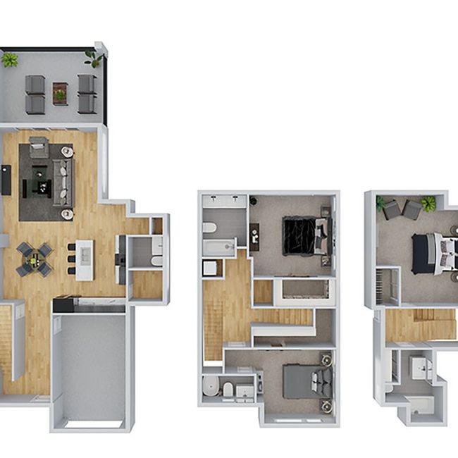 B - 8003 Gault St, Condo with 3 bedrooms, 4 bathrooms and 2 parking in Austin TX | Image 40