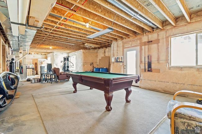 Game room with billiards and concrete floors | Image 42