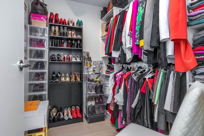 Spacious closet featuring wood finished floors | Image 23