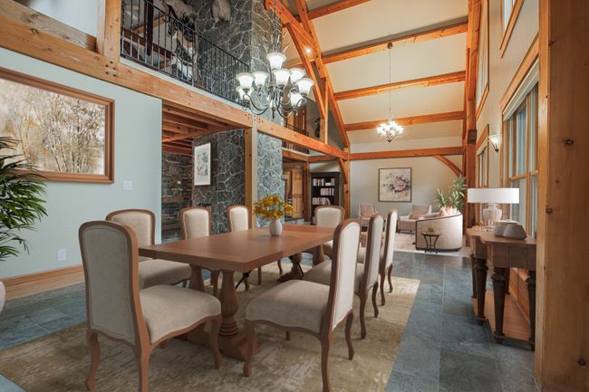 Formal dining room- digitally staged | Image 12