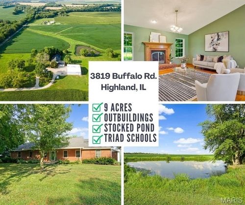 3918 Buffalo Rd, Highland, IL, 62249-3324 | Card Image