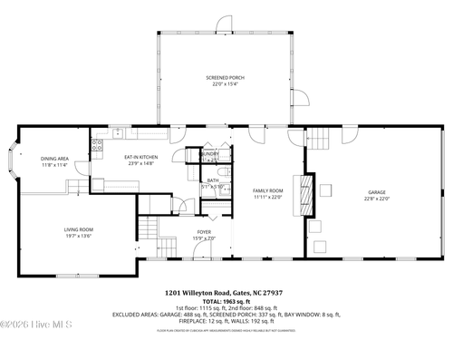 1201 Willeyton Rd, Gates, NC, 27937-9769 | Card Image