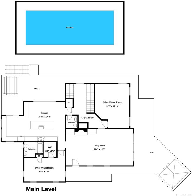 156 Main St, House other with 3 bedrooms, 5 bathrooms and 6 parking in Ridgefield CT | Image 36