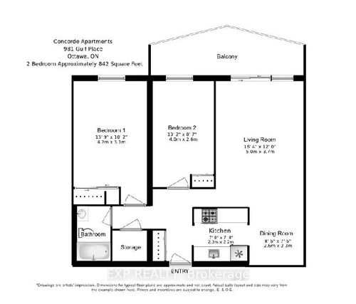 611-981 Gulf Pl, Ottawa, ON, K1K3X9 | Card Image