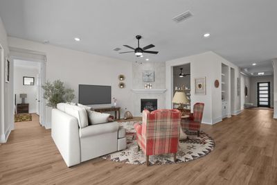 REPRESENTATIVE PHOTO - Photo does not represent actual home options and selection. Ask Sales consultant for specific selections. Virtually staged to give you the visual you need to see furniture placement and how the home can live. | Image 3