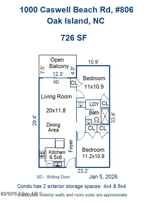 apt-806-1000 Caswell Beach Rd, Oak Island, NC, 28465-8480 | Card Image
