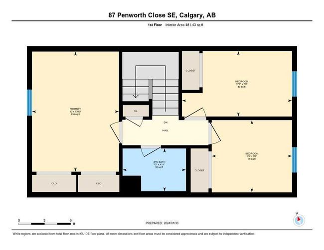 87 Penworth Close Se, Home with 3 bedrooms, 1 bathrooms and 1 parking in Calgary AB | Image 34