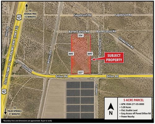 0 Dillon Rd, Desert Hot Springs, CA, 92240 | Card Image