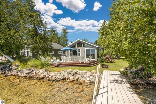 4614 Hopkins Lane, Kewadin, MI, 49648 | Card Image